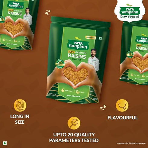 Tata Sampann Pure Raisins Seedless/Kishmish